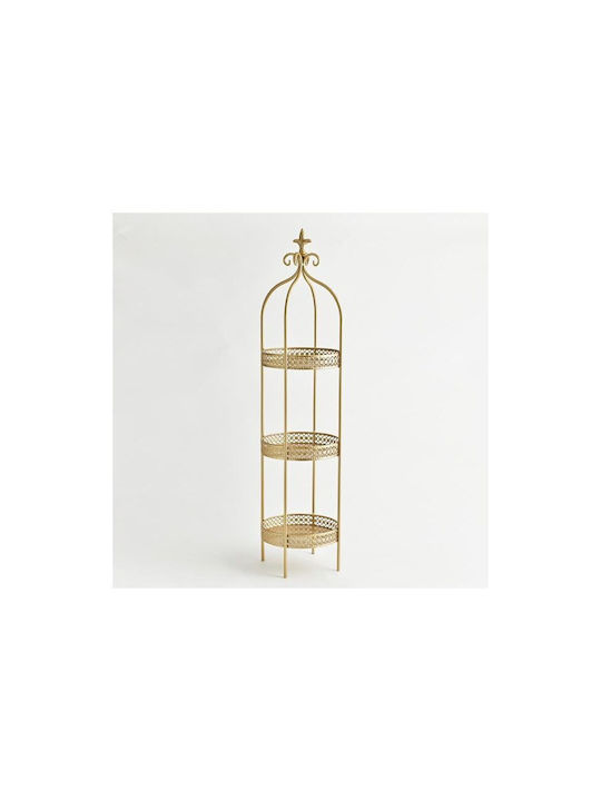 Eurolamp Φαναράκι Μεταλλικό Χρυσό 23x21.5x91εκ. Eurolamp Φαναράκι Μεταλλικό Χρυσό 23x21.5x91εκ.