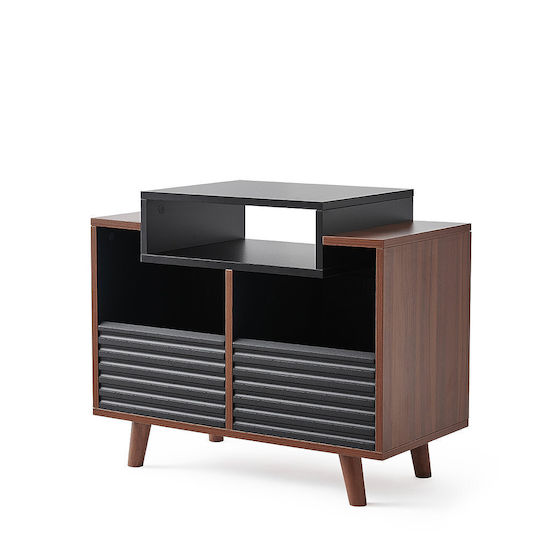 NorStone Mobilier Hi-Fi Negru