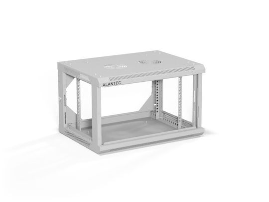 A-LAN Wandmontiert Rack-Schrank 6U Gray