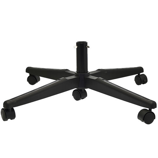 Weihnachtsbaumständer Metall Schwarz Ψάθινη Μ50xΠ22xΥ69εκ.