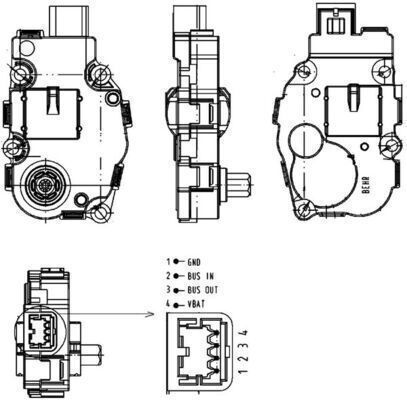 Adjustment Element Carburetor Throttle Mahle Aa 18 000p