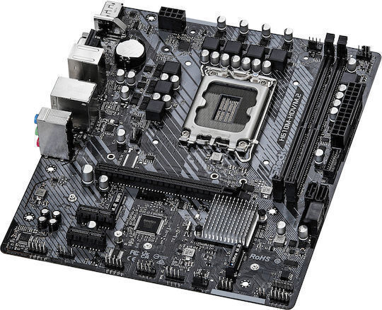 ASRock H610M-HDV/M.2+ D5 Motherboard Micro ATX με Intel 1700 Socket 90-MXBM50-A0UAYZ