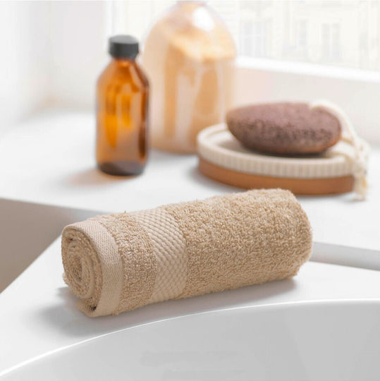 Atmosphera Elegance Hotel Towels Hands 50x30cm Beige