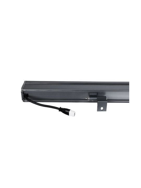 GloboStar Lampa De Podea Pentru Exterior LED Mașină De Spălat Pe Perete 24W Cu Lumină Alb Natural IP65 Gri