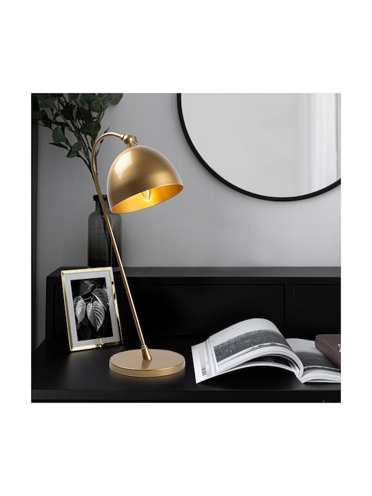 Opviq Office Lamp for Socket E14 in Yellow Color