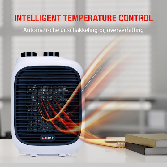 ArteLibre Αερόθερμο Δωματίου Δαπέδου Λευκό 1500W
