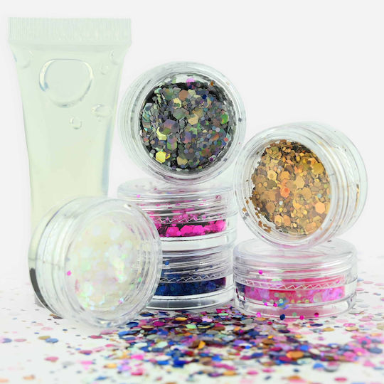 Den Goda Fen Glitter Multicolour Face