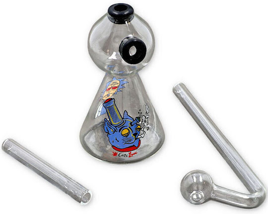 Glas-Bong 11cm Transparent