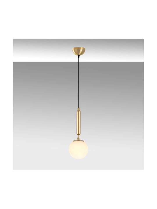 Opviq King Pendant Light Yellow with Socket E14, E.14 15x15x139cm