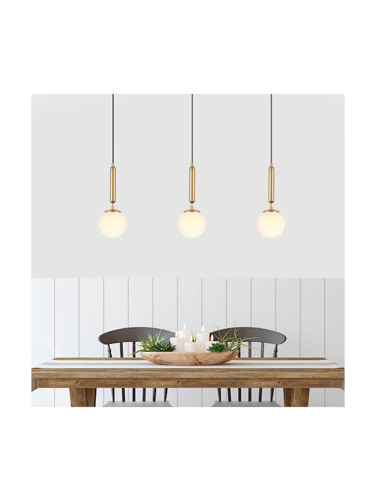 Opviq King Pendant Light Yellow with Socket E14, E.14 15x15x139cm