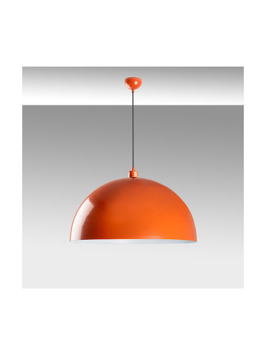 Opviq Kure Pendant Light Orange with Socket E27 60x60x135cm
