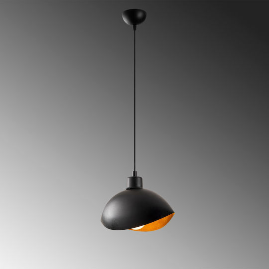 Opviq Sivani Pendant Light Black with Socket E27 28x15x112cm