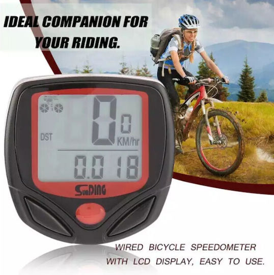 Turometru Cu Fir Pentru Bicicletă Waterproof