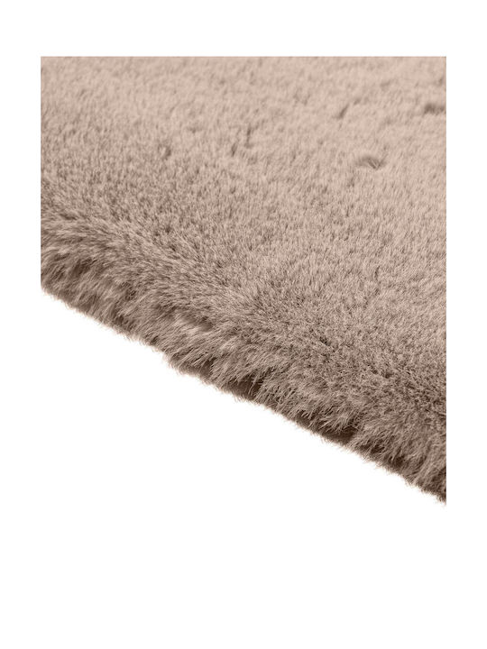 Madi Χαλί Αντιολισθητικό Γούνινο 130x190cm Beige Madi Χαλί Αντιολισθητικό Γούνινο 130x190cm Beige