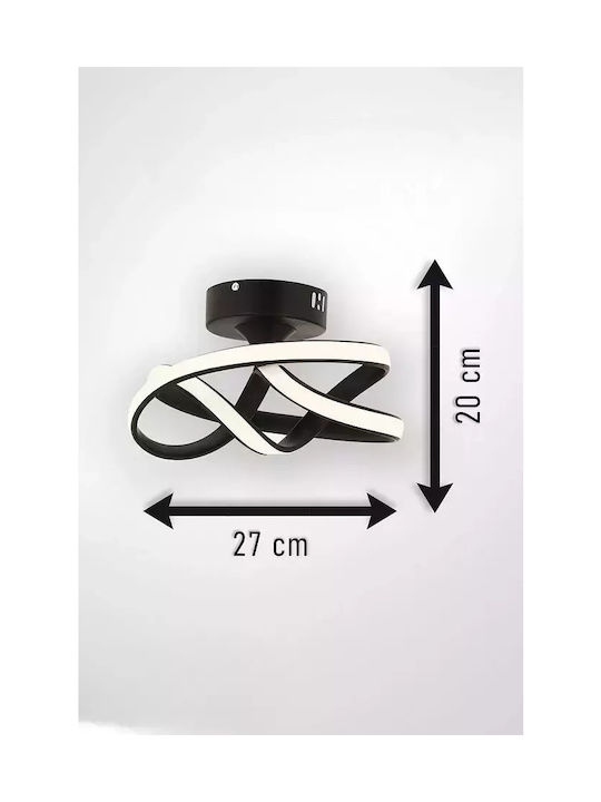 Vino Riserva Modern Schwarze Metall Deckenleuchte 25 × 25cm Vino Riserva Modern Schwarze Metall Deckenleuchte 25 × 25cm