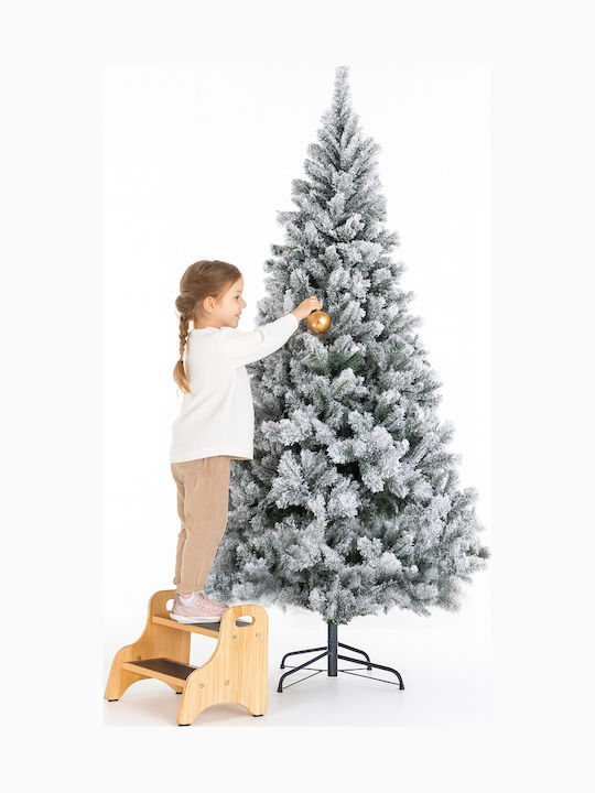 Christmas Tree Slim Snowy 150cm