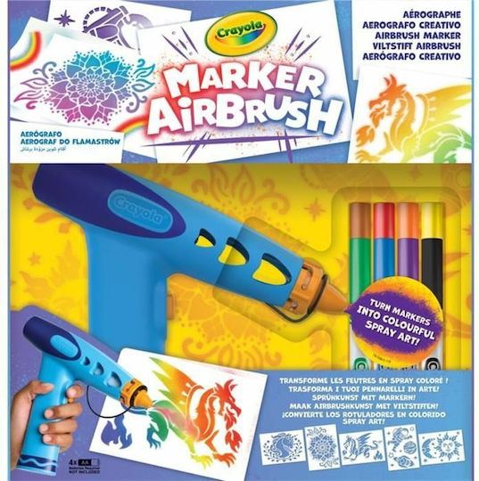 Crayola Marker Airbrush Malset