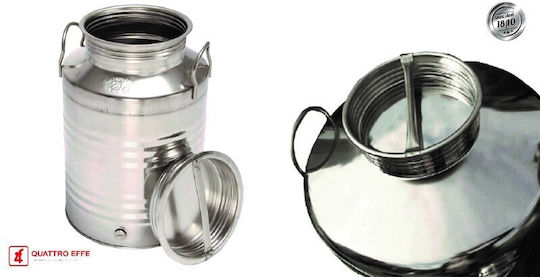 Quattro Effe Stainless Steel Container Open Top/Flat Bottom 100lt 00201192