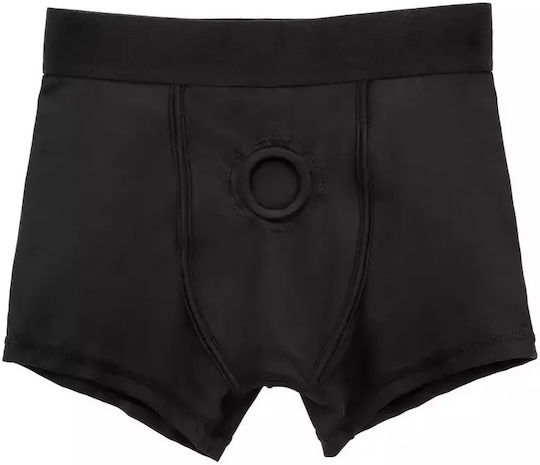 Μαυρο Boxer Εσωρουχο Strap-on