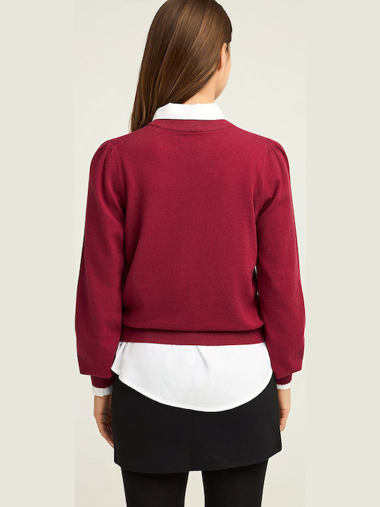 Women's Sweater Burgundy