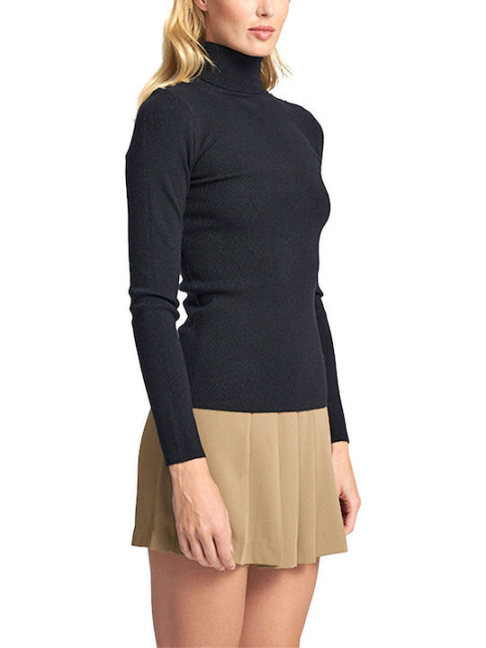 Gini Women's Sweater Turtleneck Black
