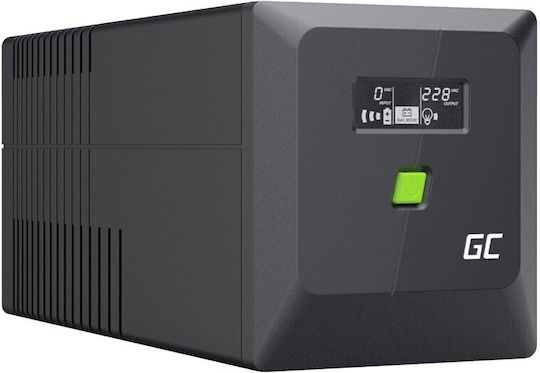 Green Cell UPSLM600 Unitate UPS Linie Interactivă 1000VA 600W