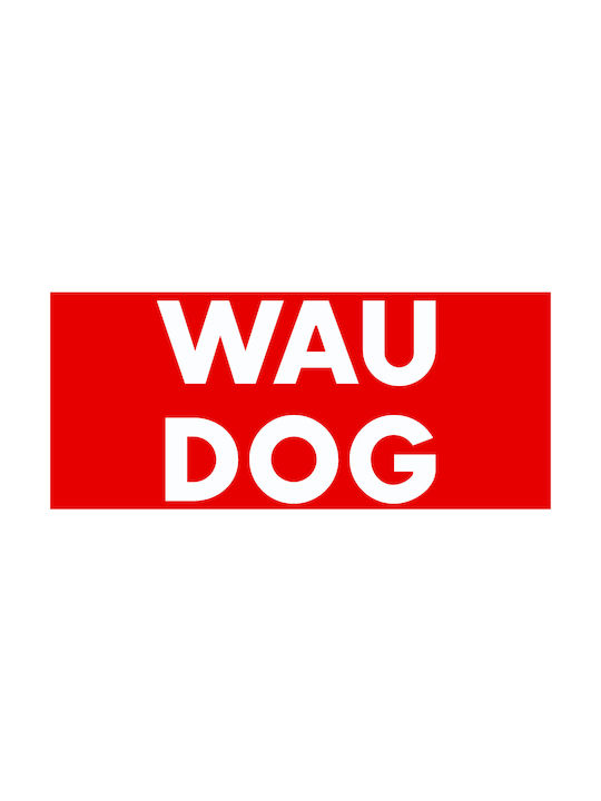WauDog Dog Collar in Orange color 15mm x 35cm