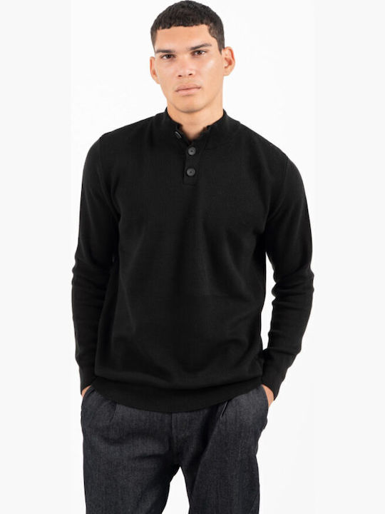 Polo Bluza Mânecă Lungă Neagră