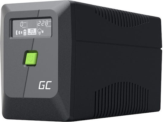 Green Cell UPSLM480 UPS Line-Interactive 850VA 480W