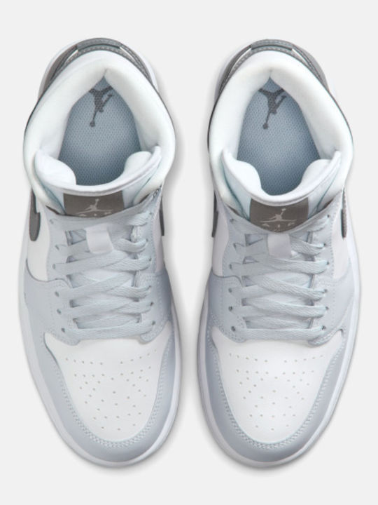 Air  1 Mid Дамски Високи Бели