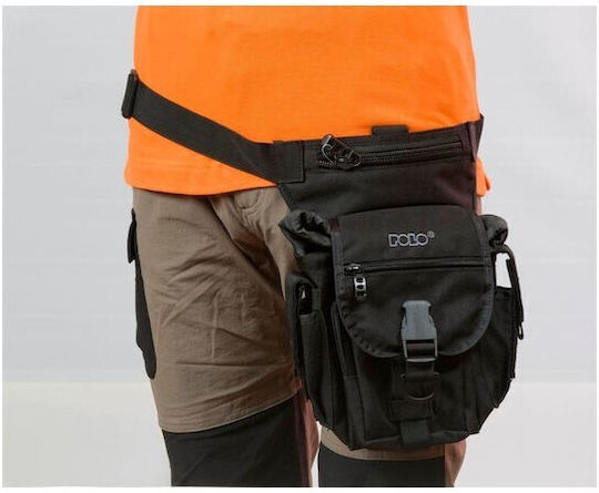 Polo Military Pouch Thigh Black 1lt