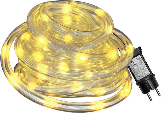 Christmas Light Tube Warm White 220V 200 Light Bulbs Programmable with Controller IP44