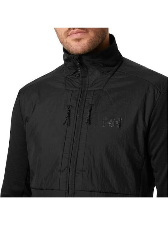 Hybrid Fleece Μπουφάν Μαύρο