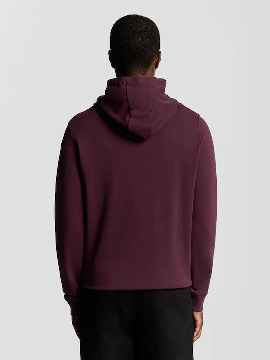 Sweatshirt mit Kapuze Burgundy