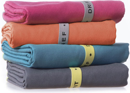 Nef-Nef Homeware Vivid Microfiber Body Towel 200gr/m² Blue 150x75cm