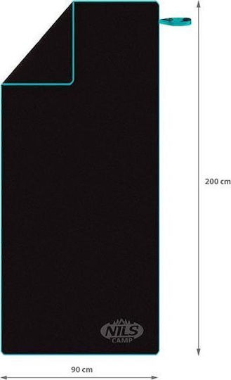 Abisal Microfiber Towel Body 200gr/m² Blue 90x200cm