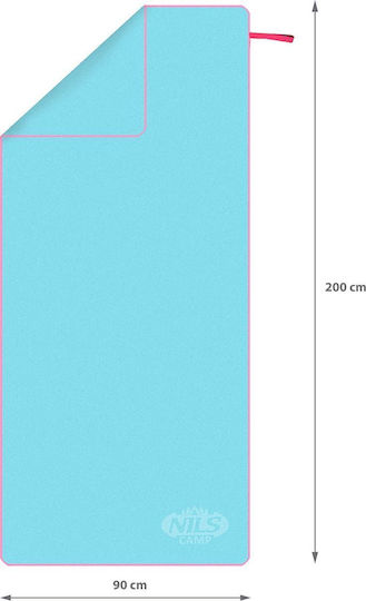 Abisal Microfiber Towel Body 200gr/m² Blue 90x200cm
