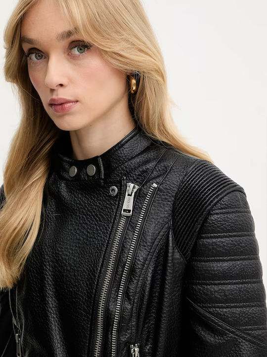 Jachetă de femei Biker Jacket Brown