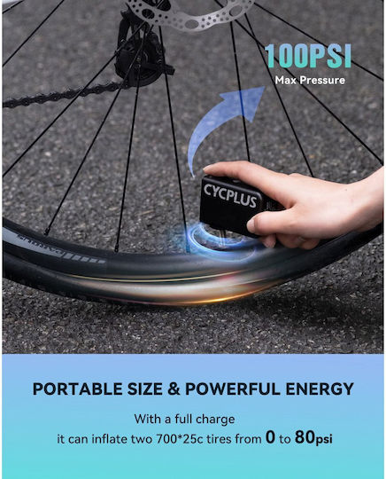 Cycplus Elektrische Pumpe für Aufblasbare