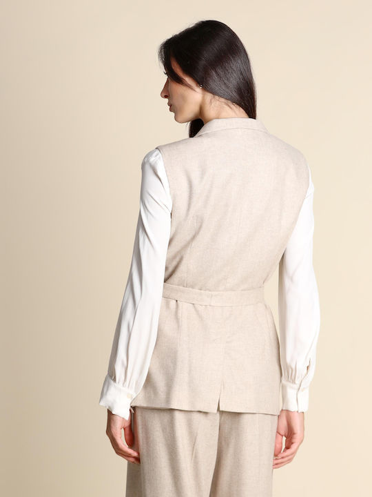 Off White Γυναικείο Γιλέκο