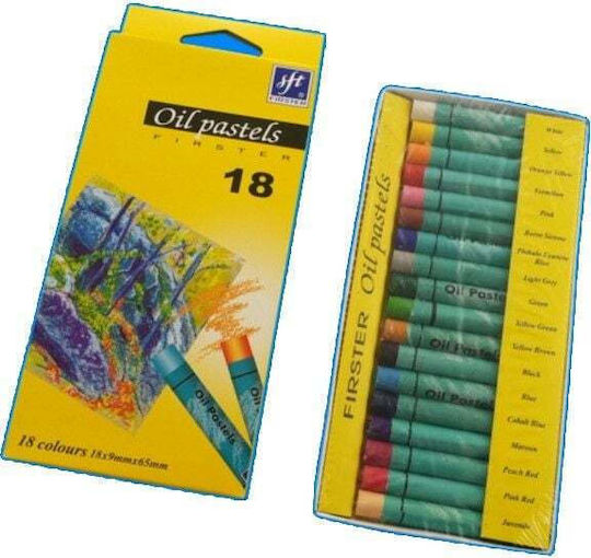 Pasteluri de ulei 18 culori Firster Titanum