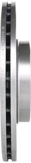 Bosch Δισκόπλακα Εμπρός 1τμχ για Alfa Romeo Giulia Nissan Micra Dacia / Nissan / Renault