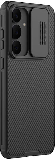 Nillkin Camshield Pro Magnetic Umschlag Rückseite Kunststoff / Silikon Schwarz (Galaxy S25 FE)