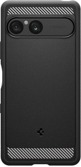 Spigen Back Cover Plastic / Silicone Black (Xperia 10 VII)