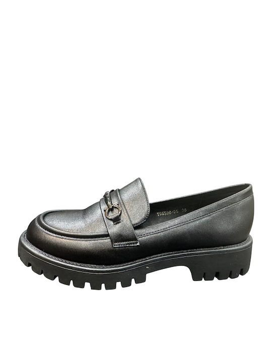 Damen Loafers in Schwarz Farbe