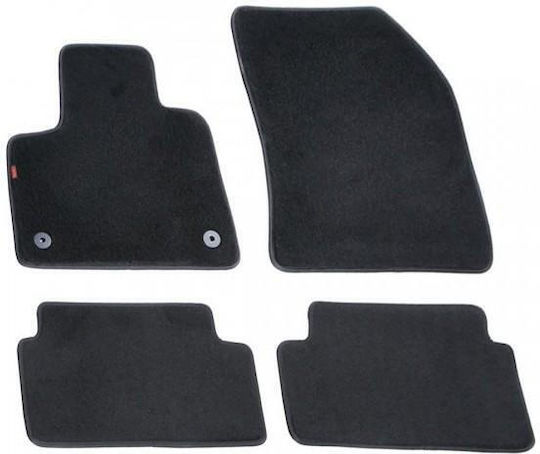 Lampa Set of Front and Rear Mats 4pcs for Opel Grandland X Black