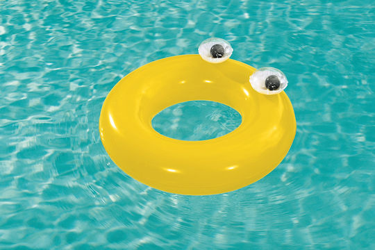 Bestway Kids' Swim Ring with Diameter 91cm. from 10 Years Old Light Blue