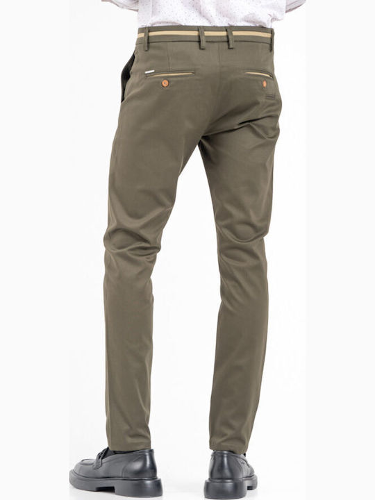 Pantaloni Chino Verde