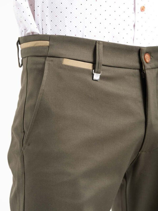 Pantaloni Chino Verde