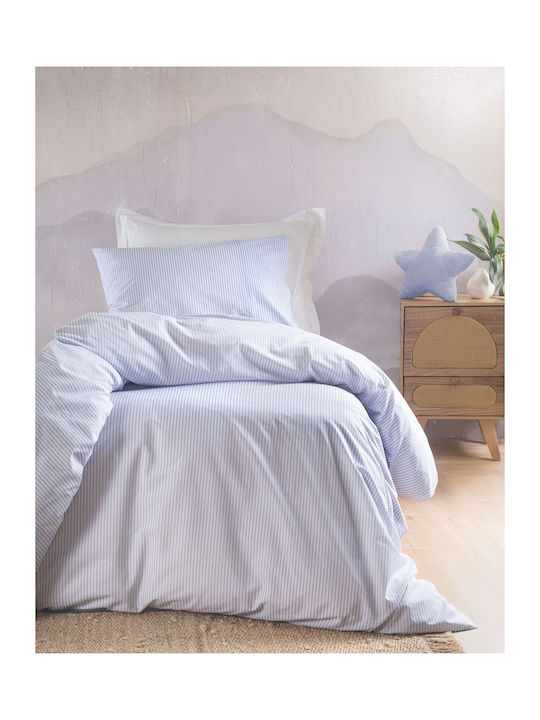 Rythmos Motiv Module Cuvertură Single Bumbac Blue 160x240cm 2buc